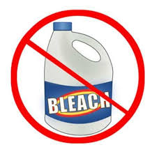 No bleach